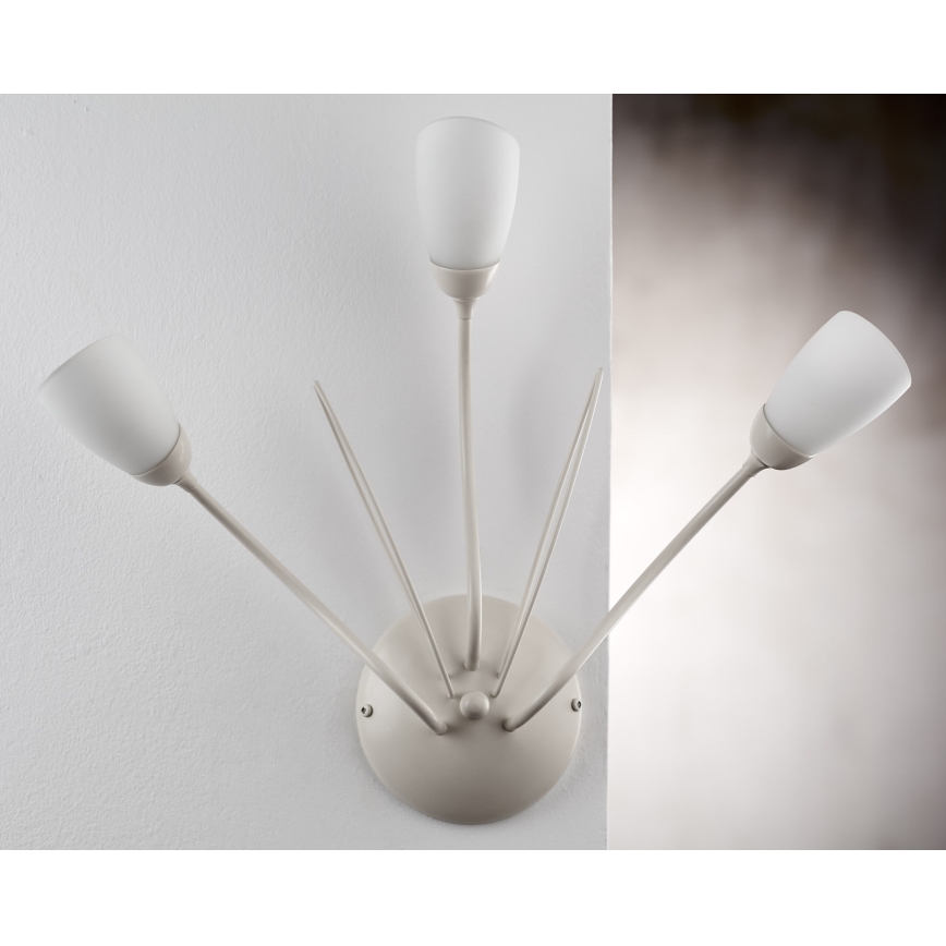 Jupiter 2064 - Zidna svjetiljka GLORIOSA 3xG9/14W/230V krem