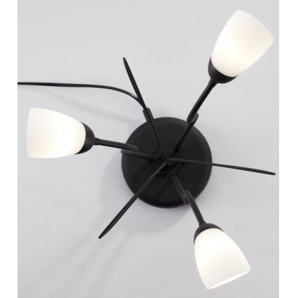 Jupiter 2065 - Stolna lampa GLORIOSA 3xG9/14W/230V crna