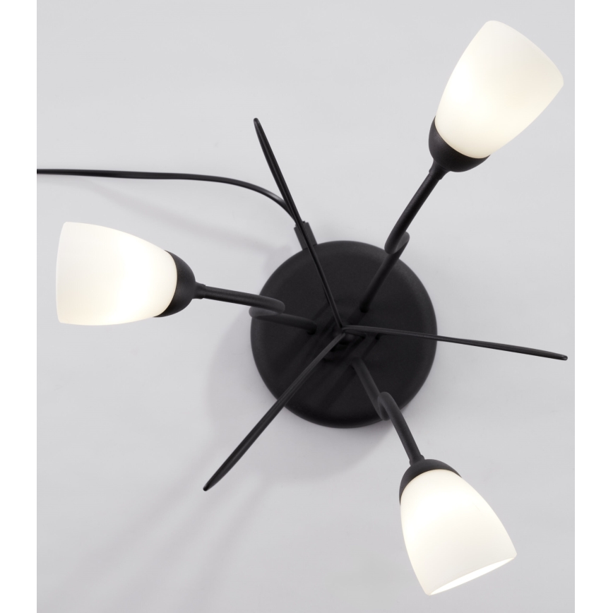 Jupiter 2065 - Stolna lampa GLORIOSA 3xG9/14W/230V crna