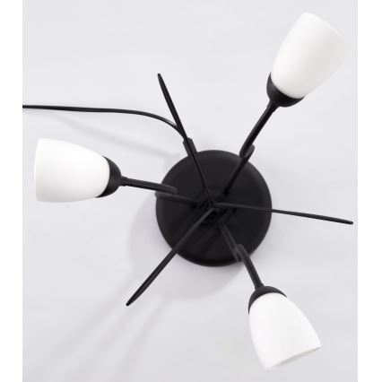 Jupiter 2065 - Stolna lampa GLORIOSA 3xG9/14W/230V crna