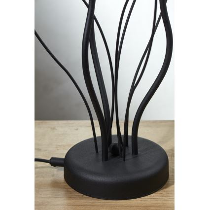 Jupiter 2065 - Stolna lampa GLORIOSA 3xG9/14W/230V crna