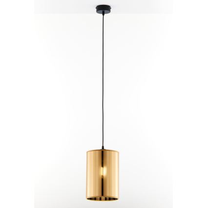 Jupiter 2090 - Luster na sajli CORTINA 1xE27/15W/230V zlatna/crna