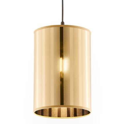 Jupiter 2090 - Luster na sajli CORTINA 1xE27/15W/230V zlatna/crna