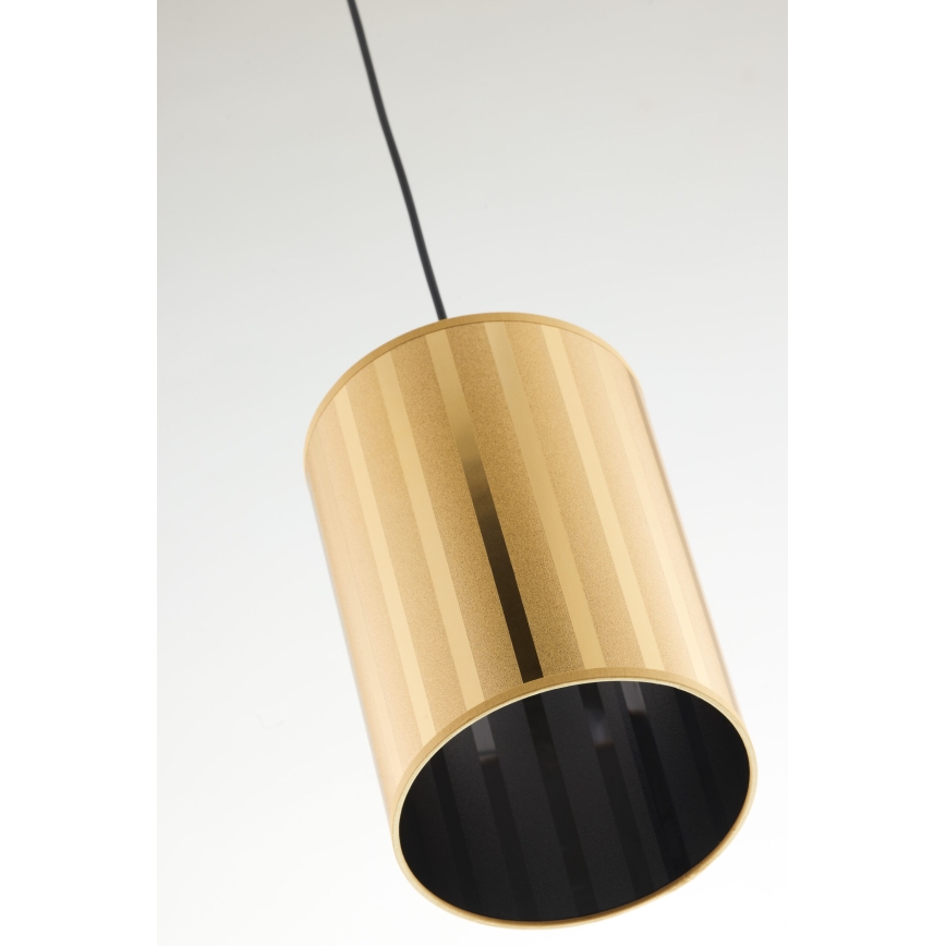 Jupiter 2090 - Luster na sajli CORTINA 1xE27/15W/230V zlatna/crna