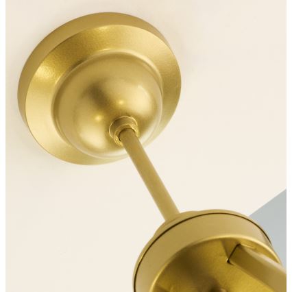 Jupiter 2114 - Luster na šipci KASZMIR 5xE27/15W/230V plava/zlatna