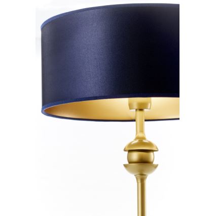 Jupiter 2116 - Stolna svjetiljka KASZMIR 1xE27/15W/230V plava/zlatna