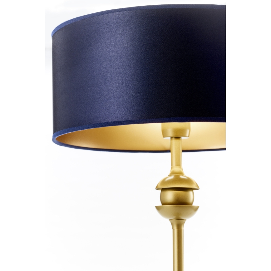 Jupiter 2116 - Stolna svjetiljka KASZMIR 1xE27/15W/230V plava/zlatna