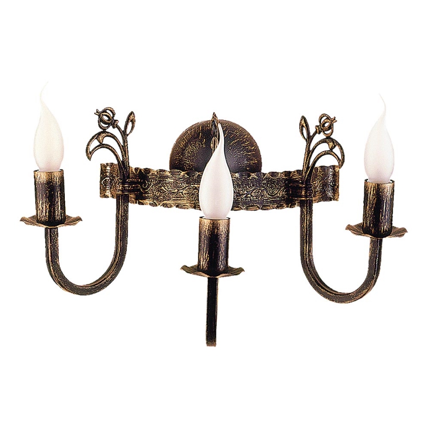 Jupiter 226 - KO K 3 - Zidna svjetiljka KORONA 3xE14/40W/230V