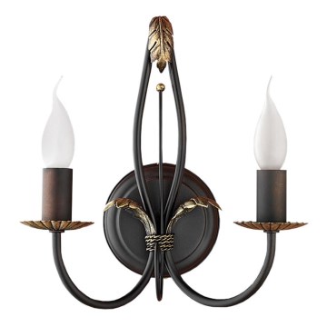 Jupiter 594 - PR K - Zidna svjetiljka PORTO 2xE14/40W/230V