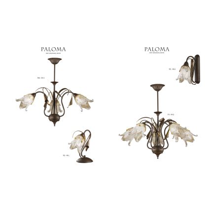 Jupiter 713 - PA L - Stolna lampa PALOMA 1xE27/40W/230V