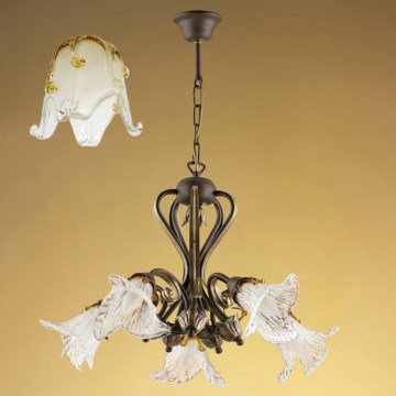 Jupiter 734 - KE5 - Luster viseći na lancu KENT 5xE14/40W