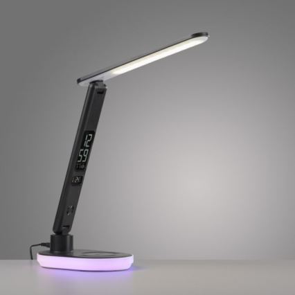 JUST LIGHT. 11018-18 - LED RGBW LED Prigušiva stolna lampa na dodir s bežičnim punjenjem TINA LED/4W/230V