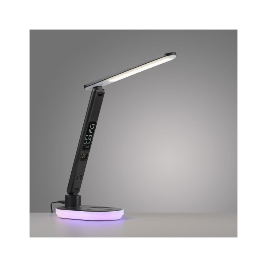 JUST LIGHT. 11018-18 - LED RGBW LED Prigušiva stolna lampa na dodir s bežičnim punjenjem TINA LED/4W/230V