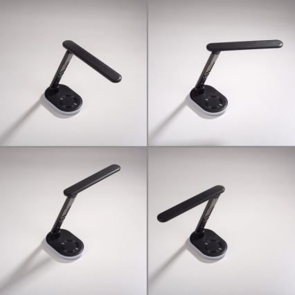 JUST LIGHT. 11018-18 - LED RGBW LED Prigušiva stolna lampa na dodir s bežičnim punjenjem TINA LED/4W/230V