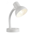 JUST LIGHT. 11080-16 - Fleksibilna stolna lampa FLEXI 1xE27/25W/230V bijela
