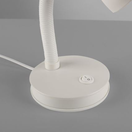JUST LIGHT. 11080-16 - Fleksibilna stolna lampa FLEXI 1xE27/25W/230V bijela