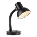 JUST LIGHT. 11080-18 - Fleksibilna stolna lampa FLEXI 1xE27/25W/230V crna