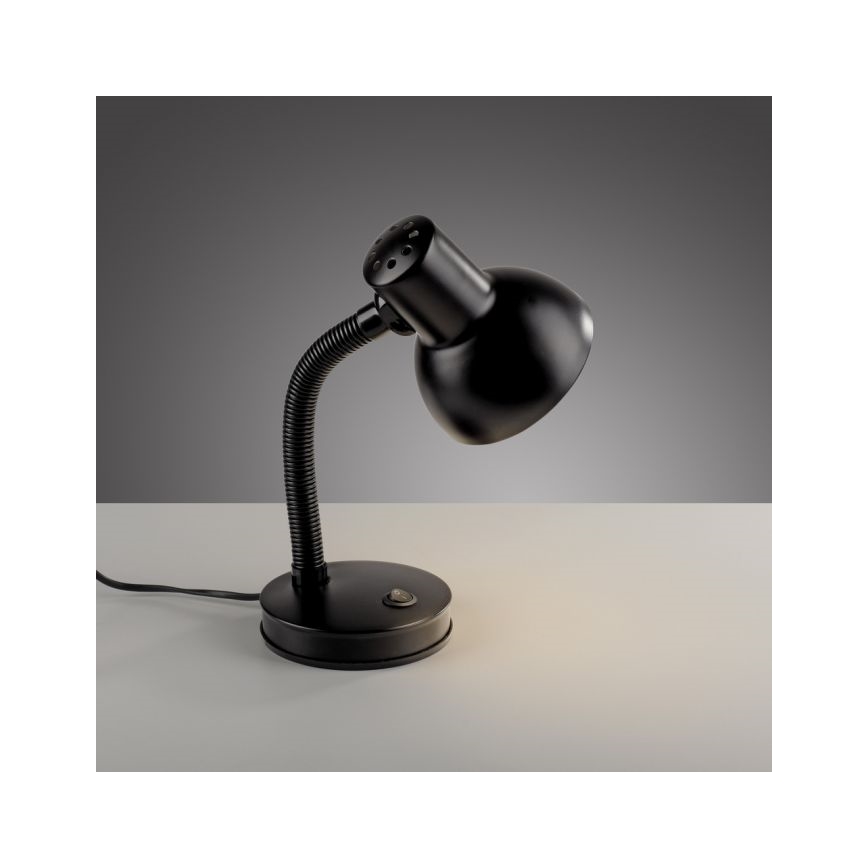 JUST LIGHT. 11080-18 - Fleksibilna stolna lampa FLEXI 1xE27/25W/230V crna