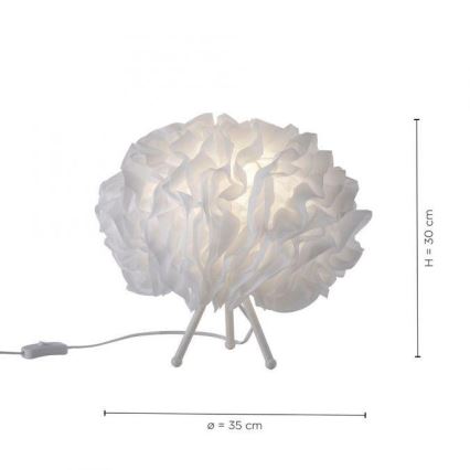 JUST LIGHT. 11211-16 - LED RGBW stolna lampa s prigušivanjem NAOMI 1xE27/10W/230V 2700-5000K + daljinski upravljač
