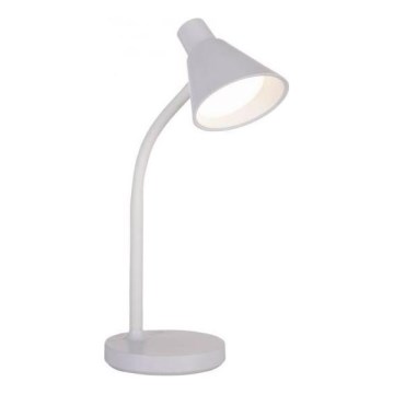 JUST LIGHT. 11248-16 - LED fleksibilna stolna lampa PIXIE LED/4,5W/230V bijela