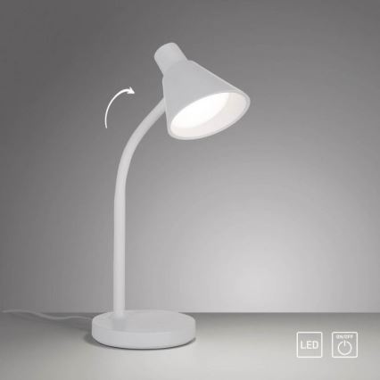 JUST LIGHT. 11248-16 - LED fleksibilna stolna svjetiljka PIXIE LED/4,5W/230V bijela