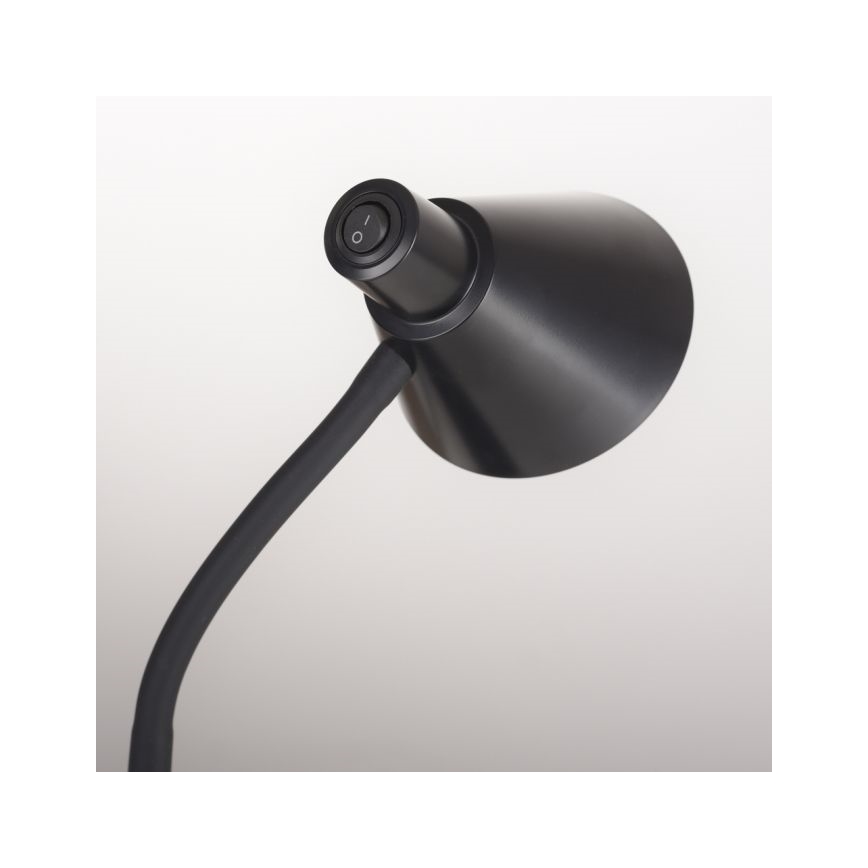 JUST LIGHT. 11248-18 - LED Fleksibilna stolna svjetiljka PIXIE LED/4,5W/230V crna