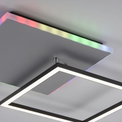 JUST LIGHT. 11327-95 - LED RGBW Prigušiva stropna svjetiljka RENDA LED/31W/230V 2700-5000K + daljinski upravljač