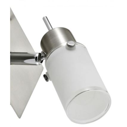 JUST LIGHT. 11931-55 - LED Zidna reflektorska svjetiljka MAX 1xGU10/4W/230V mat krom