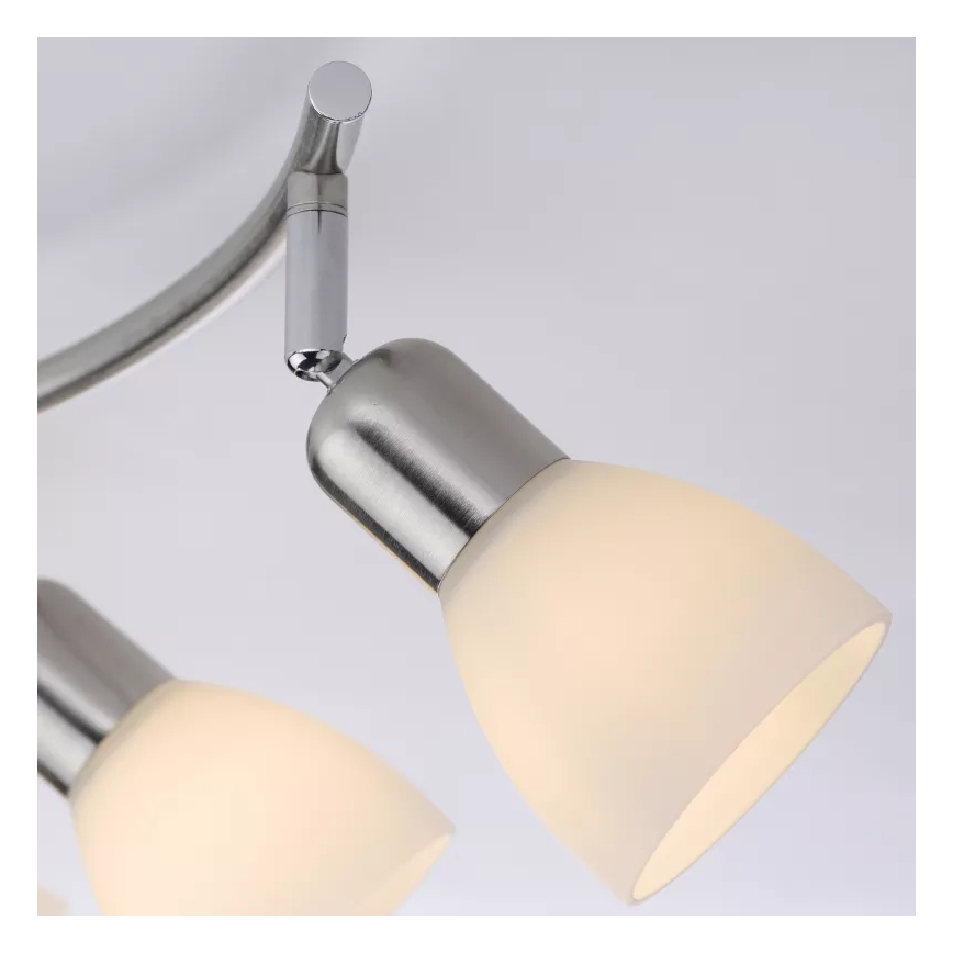 JUST LIGHT. 11952-55 - Spot svjetiljka KARO 2xE14/40W/230V matni krom