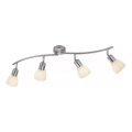 JUST LIGHT. 11954-55 - Spot svjetiljka KARO 4xE14/40W/230V matni krom