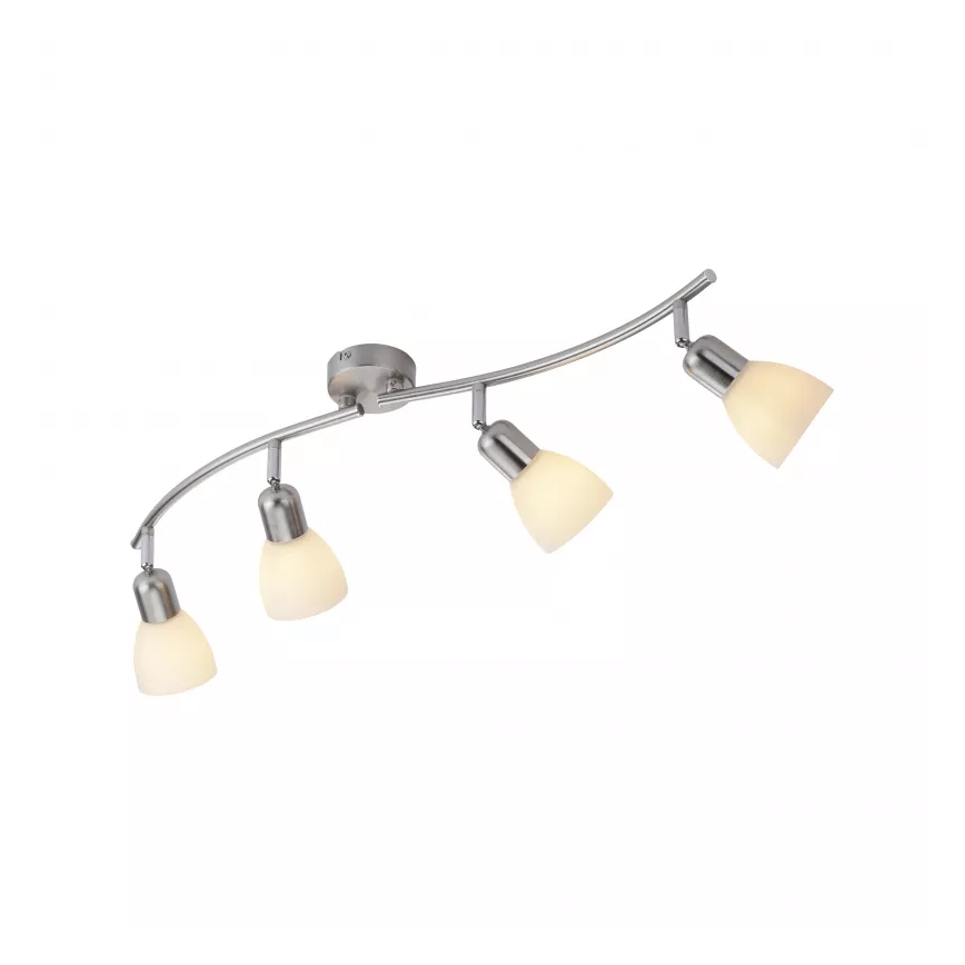 JUST LIGHT. 11954-55 - Spot svjetiljka KARO 4xE14/40W/230V matni krom