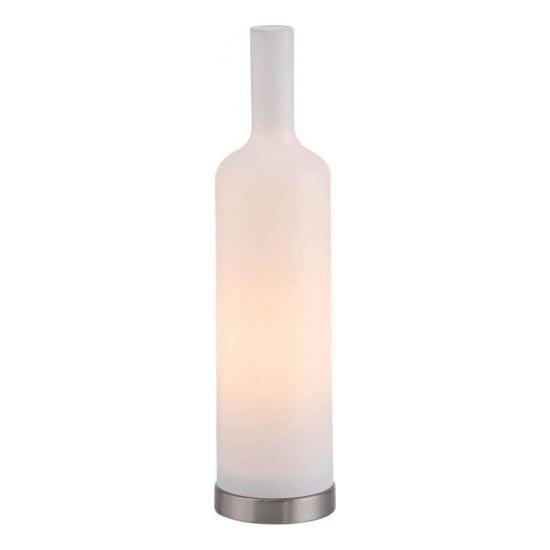 JUST LIGHT. 14006-16 - Stolna lampa BOTTLE 1xE14/25W/230V bijela