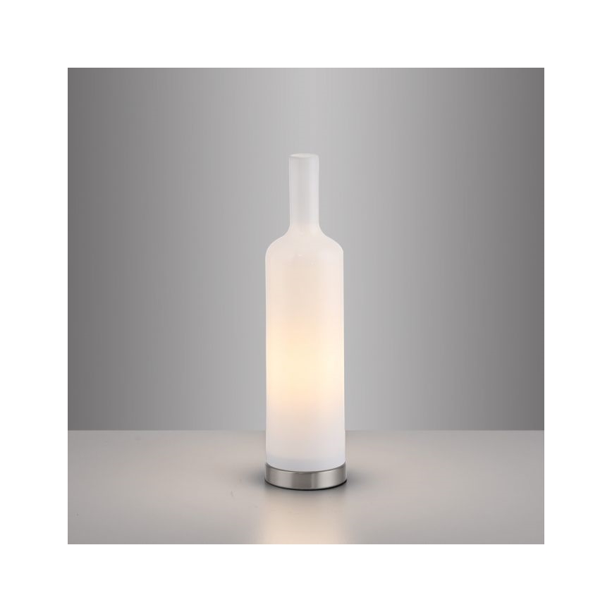 JUST LIGHT. 14006-16 - Stolna lampa BOTTLE 1xE14/25W/230V bijela