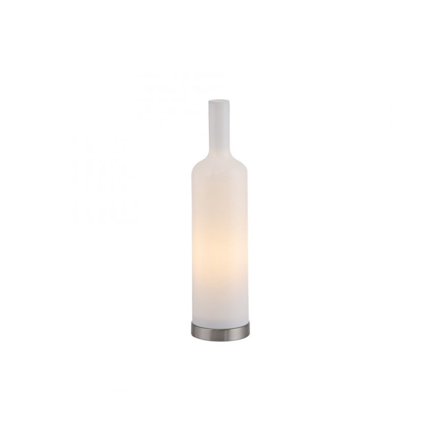 JUST LIGHT. 14006-16 - Stolna lampa BOTTLE 1xE14/25W/230V bijela