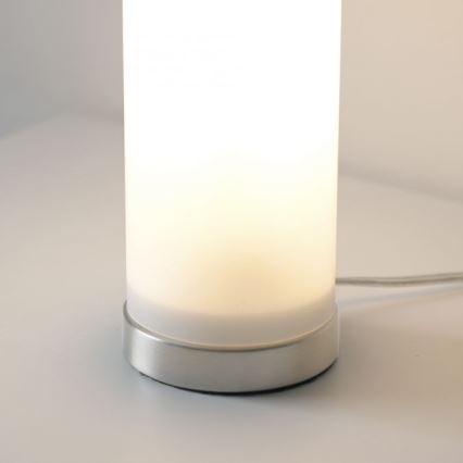 JUST LIGHT. 14006-16 - Stolna lampa BOTTLE 1xE14/25W/230V bijela