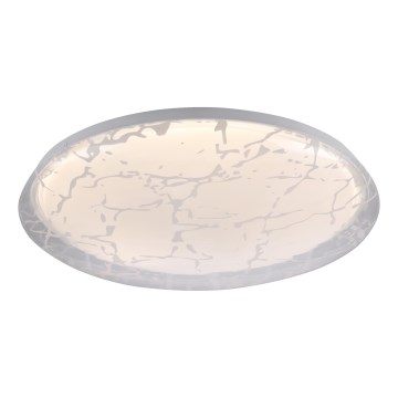 JUST LIGHT. 14008-16 - LED stropna svjetiljka s prigušivanjem ART PLAFO LED/20W/230V 2700-6500K promjer 38 cm bijela + daljinski upravljač
