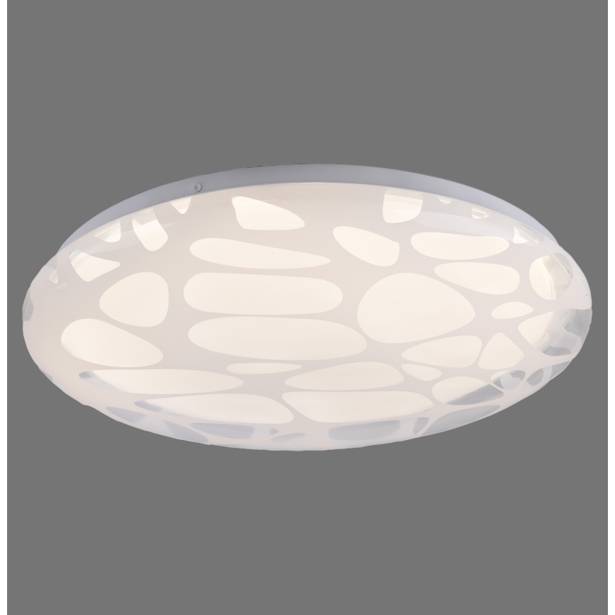 JUST LIGHT. 14009-16 - LED stropna svjetiljka s prigušivanjem ART PLAFO LED/20W/230V 2700-6500K pr. 38 cm bijela + daljinsko upravljanje