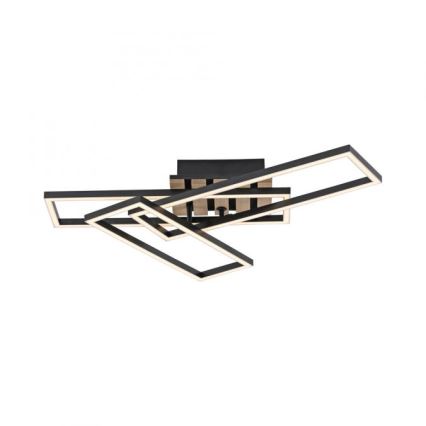 JUST LIGHT. 14051-79 - LED stropna svjetiljka AKUSTIKA LED/20,5W/230V hrast/crna