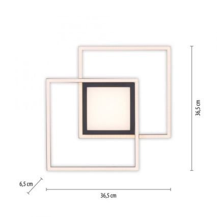 JUST LIGHT. 14144-18 - LED Stropna svjetiljka ASMIN LED/26W/230V