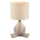 JUST LIGHT. 14190-39 - Stolna lampa TED 1xE27/25W/230V bež