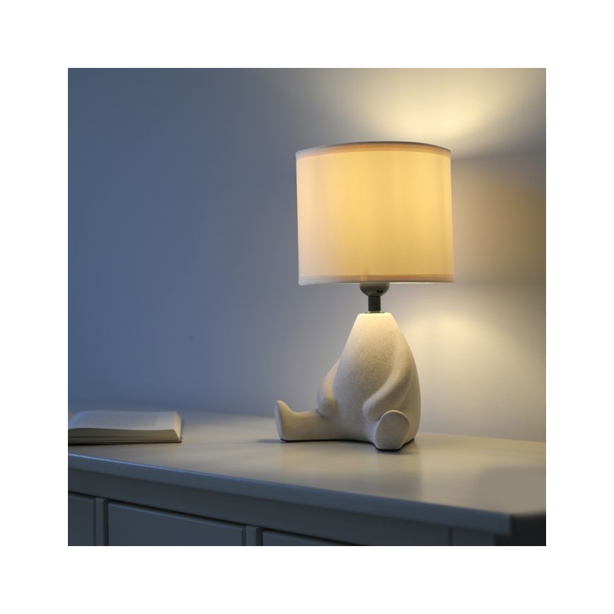 JUST LIGHT. 14190-39 - Stolna lampa TED 1xE27/25W/230V bež