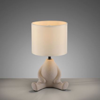 JUST LIGHT. 14190-39 - Stolna lampa TED 1xE27/25W/230V bež