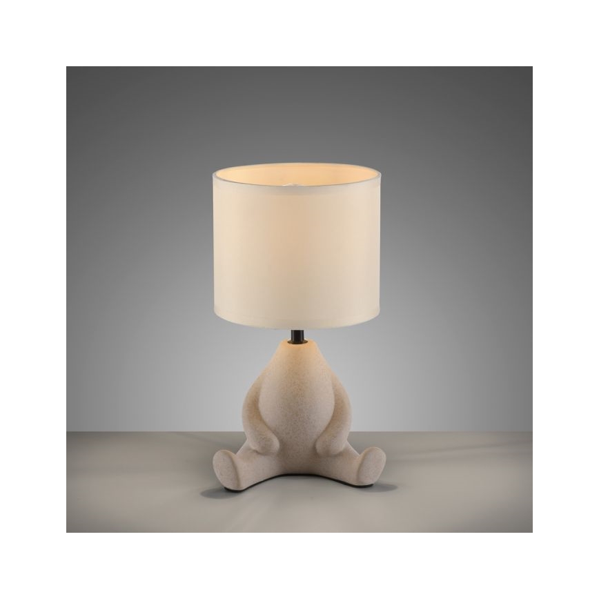JUST LIGHT. 14190-39 - Stolna lampa TED 1xE27/25W/230V bež