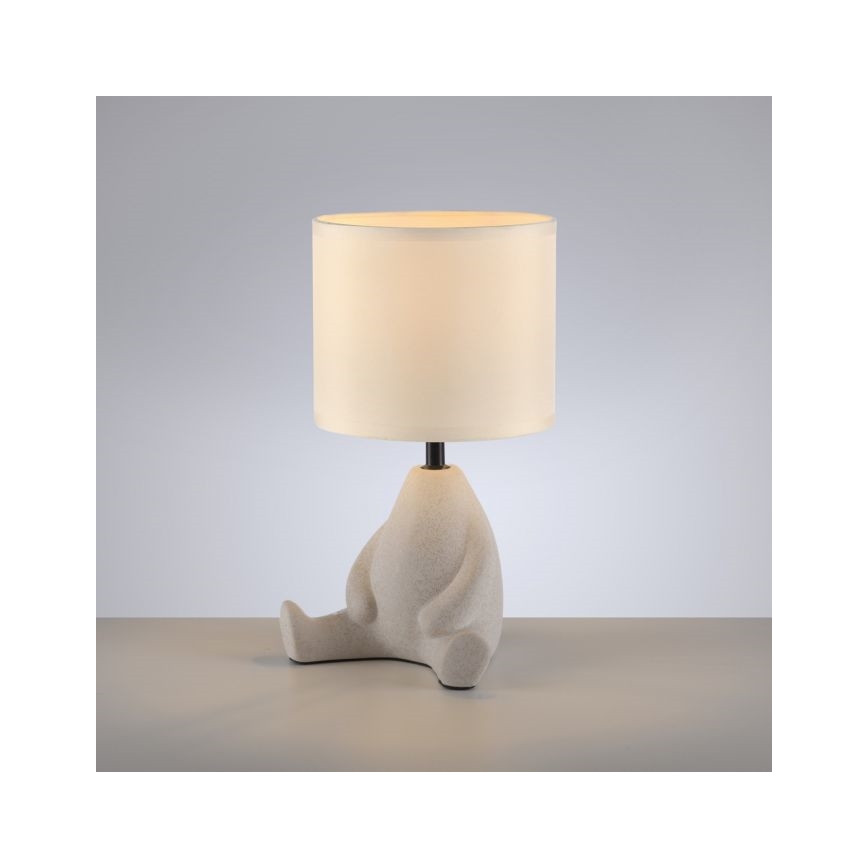 JUST LIGHT. 14190-39 - Stolna lampa TED 1xE27/25W/230V bež