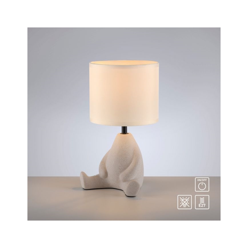 JUST LIGHT. 14190-39 - Stolna lampa TED 1xE27/25W/230V bež