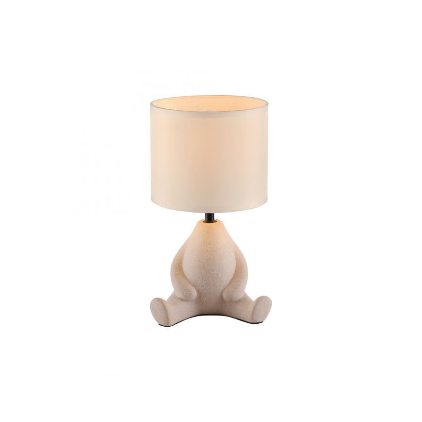 JUST LIGHT. 14190-39 - Stolna lampa TED 1xE27/25W/230V bež