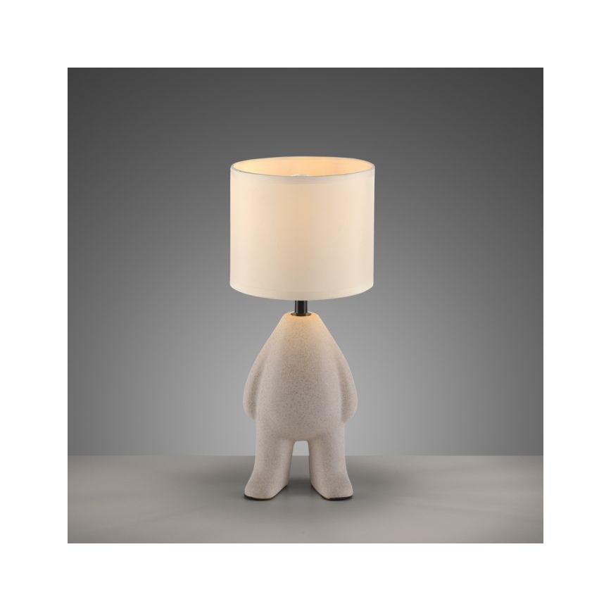 JUST LIGHT. 14191-39 - Stołna lampa TED 1xE27/25W/230V bež