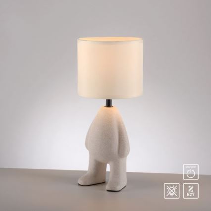 JUST LIGHT. 14191-39 - Stołna lampa TED 1xE27/25W/230V bež