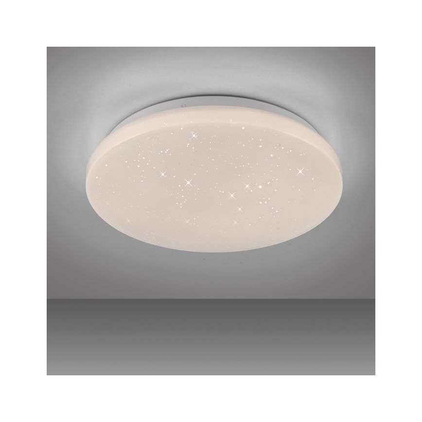 JUST LIGHT. 14275-16 - LED Stropna svjetiljka URANUS LED/10W/230V pr. 26 cm bijela
