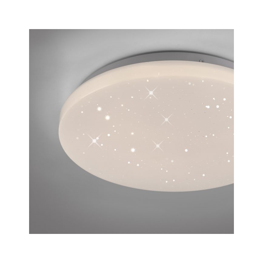 JUST LIGHT. 14275-16 - LED Stropna svjetiljka URANUS LED/10W/230V pr. 26 cm bijela